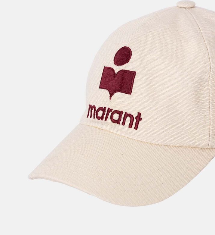 قبعة كلاسيكية بشعار مطرز قطن