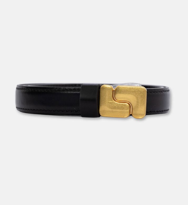 Soeur Ninon Mini Slim Belt, Black, 70, Packshot View