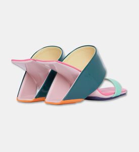 UN United Nude Cow Leather High Heel Sabot, Pink, Eu-37, Packshot View