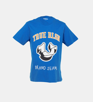 Spliced Horseshoe Graphic T-shirt