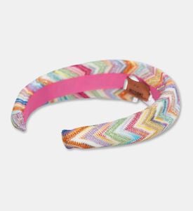 Missoni Multi Color Zig Zag-print Headband, Packshot View