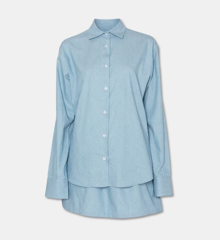 Godalia Set Sh Sk, Blue, M-l, Packshot View