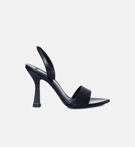 Lily Leather High Heel Sandals