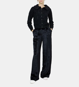 Pleated Wide-leg Pants