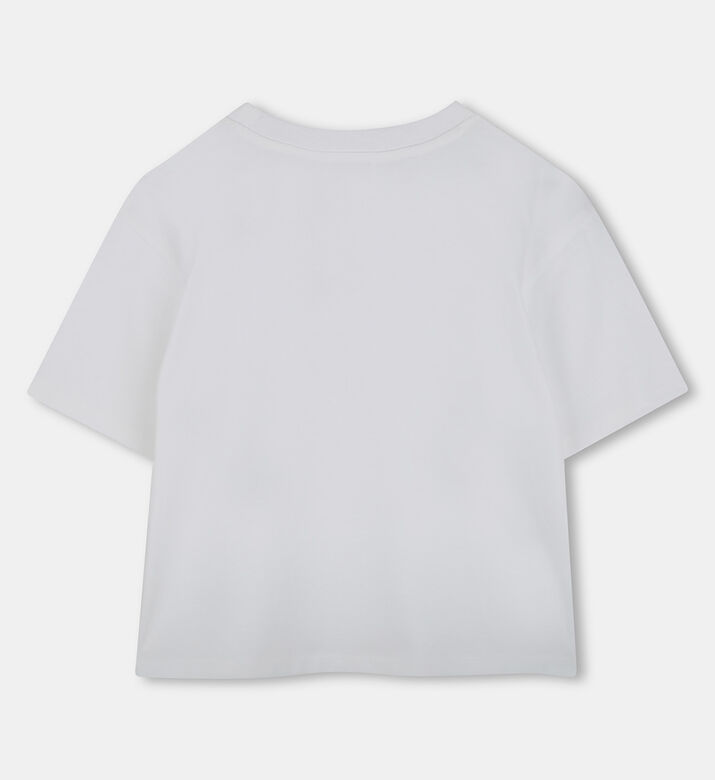 تيشيرت بشعار مزخرف