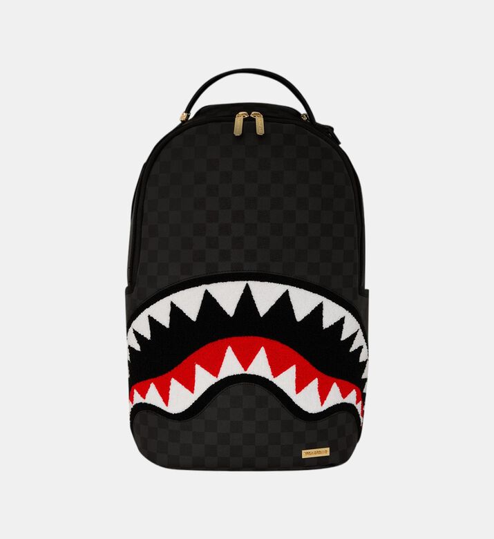 Drip Check Shark Backpack