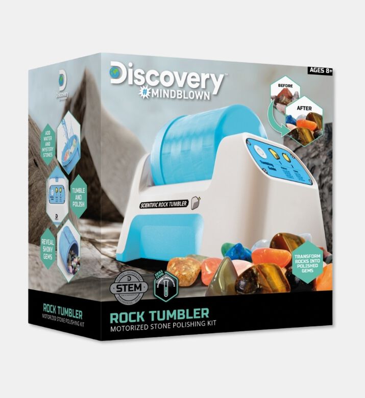 Discovery Toy Rock Tumbler Scientif6pc, Packshot View