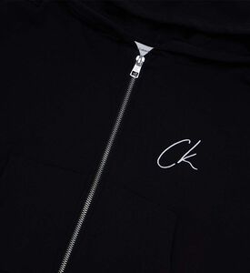 Ck Signage Zip-up Sweatshirt