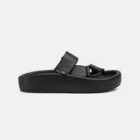 Almond-toe Platform Sandals