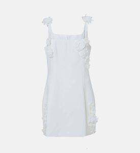 JW PEI Floral-applique Square Neck Mini Dress, Packshot View