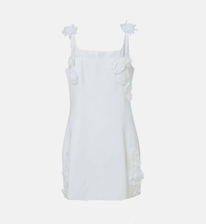 JW PEI Floral-applique Square Neck Mini Dress, Packshot View