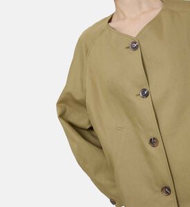 Damia Cotton Linen Short Jacket