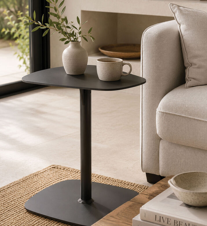 Home Deco and More Golf Aluminum Side Table, Packshot View