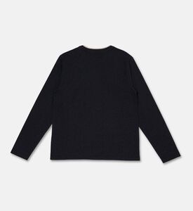 Eleventy Ribbed Crewneck T-shirt, Packshot View