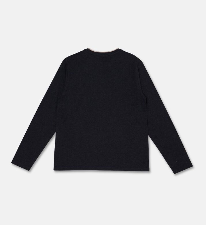 Eleventy Ribbed Crewneck T-shirt, Packshot View