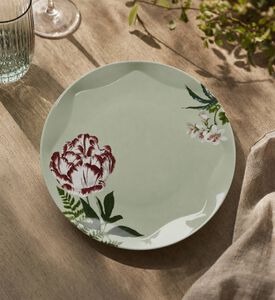 Essenza Gallery Dinner Plate - 27 Cm, Green, 27-cm, Model View
