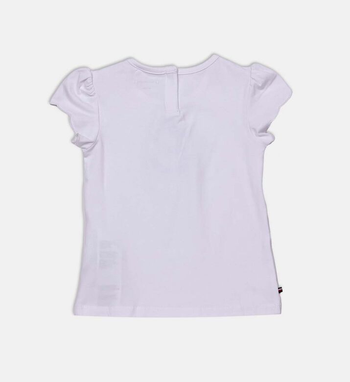 تيشيرت بياقة دائرية بإغلاق كبس تيشيرت بياقة دائرية بإغلاق كبس