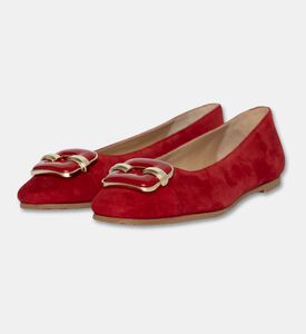 Baldinini Suede Ballet Flats, Packshot View