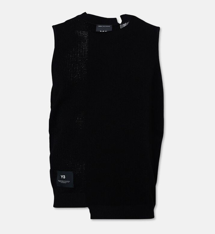 Y-3 Knit Sleeveless Regular-fit Top, Packshot View