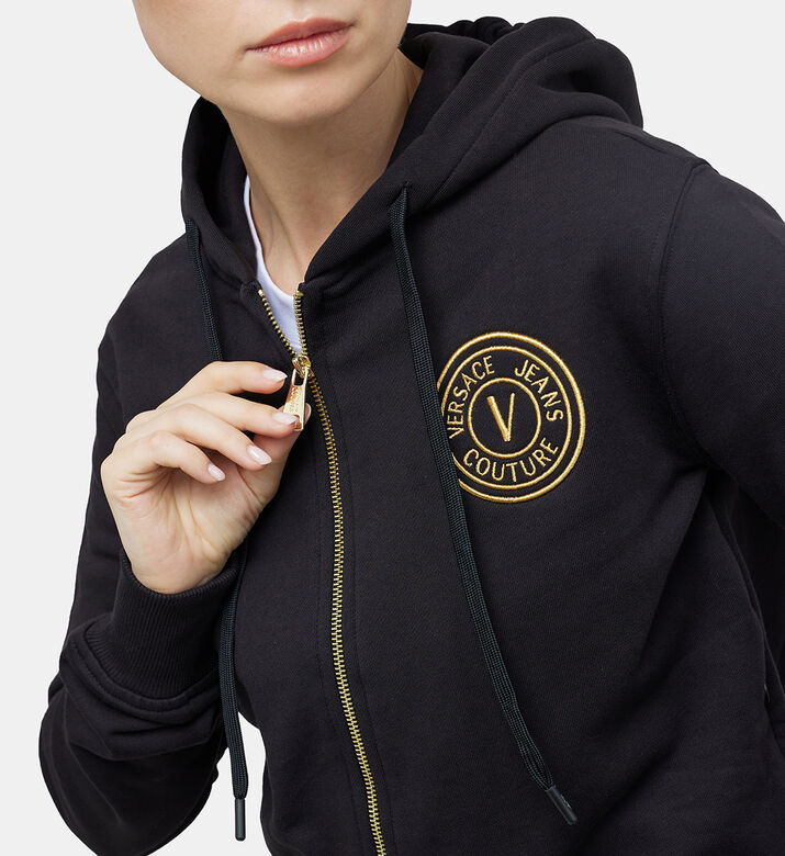 سترة بغطاء رأس قطن وصوف