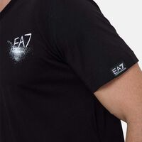 Cotton Chest Logo Crewneck T-shirt