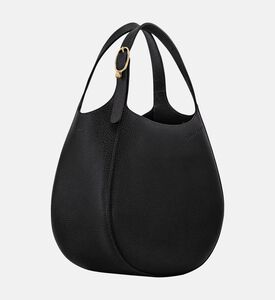 Longchamp Le Foulonne Top Handle Bag, Black, Packshot View