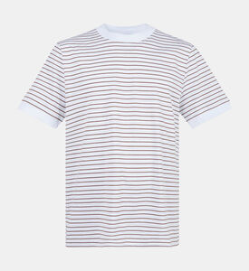 تيشيرت قطن جيرسيه بطبعة شعار