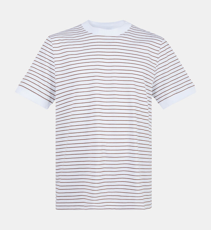 تيشيرت قطن جيرسيه بطبعة شعار