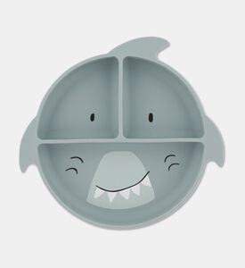 Trixie Siliconedividedplate Mr. Shark, Packshot View