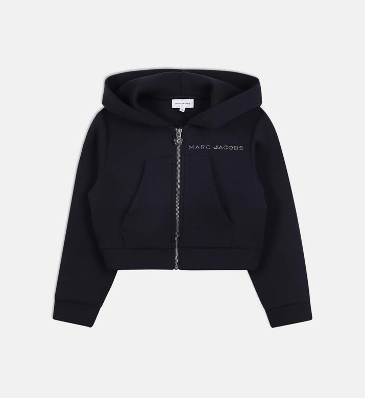 Long-sleeve Regular-fit Hooded Cardigan