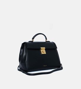 Leather Top Handle Bag