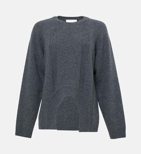 Plan C Cut-out Detail Long-sleeve Sweater, Packshot View