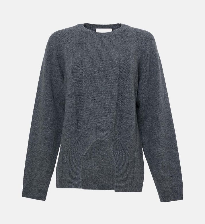 Plan C Cut-out Detail Long-sleeve Sweater, Packshot View