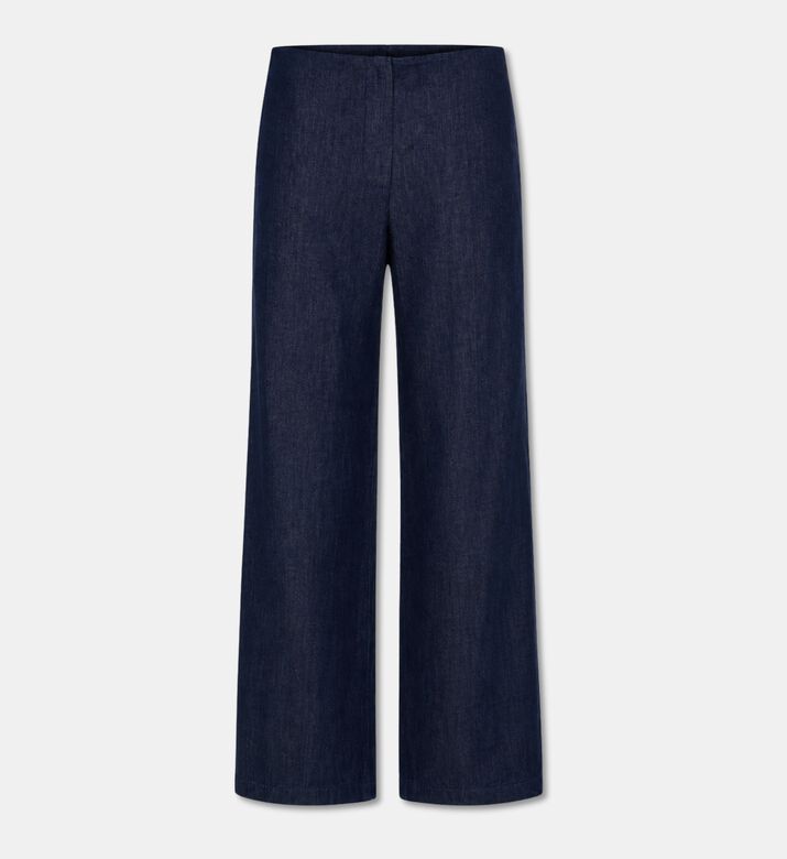 Jil Sander Chambray Wide-leg Trousers, Packshot View