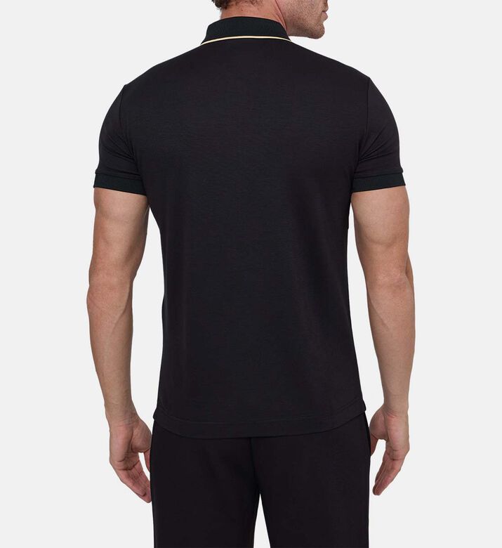 Contrasting-details Polo Shirt