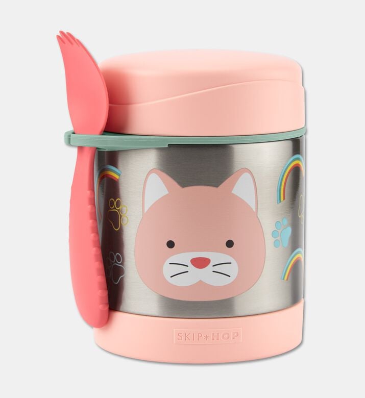 Skiphop Cat Zoo Printed Food Jar, Packshot View