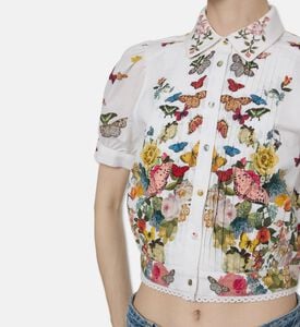 Alice and Olivia Top Rosie, Model View