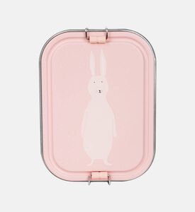 صندوق غداء بتصميم أرنب من الفولاذ المقاوم للصدأ