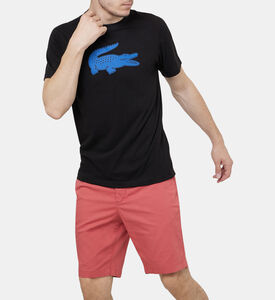 تيشيرت قطن بطبعة ثلاثية الأبعاد