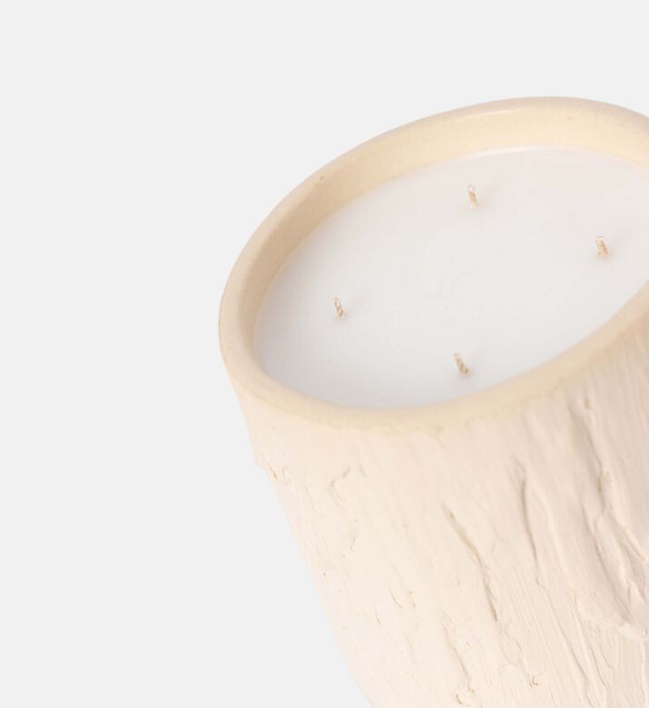 شمعة معطرة متوسطة الحجم بتصميم خارجي ذائب