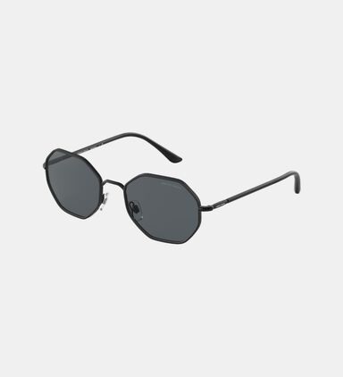 Rectangle Full-rim Sunglasses 52