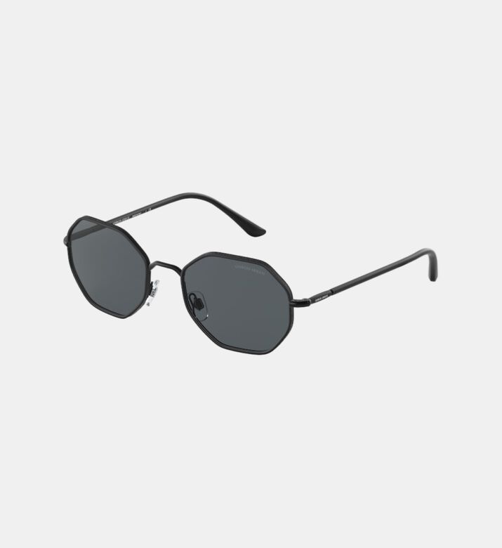 Rectangle Full-rim Sunglasses 52