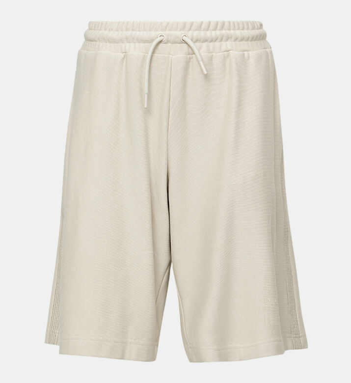 Cotton Leg Logo Bermuda Shorts