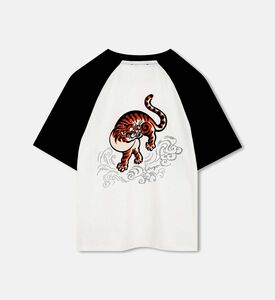 Cotton Short-sleeve Graphic-print T-shirt Cotton Short-sleeve Graphic-print T-shirt