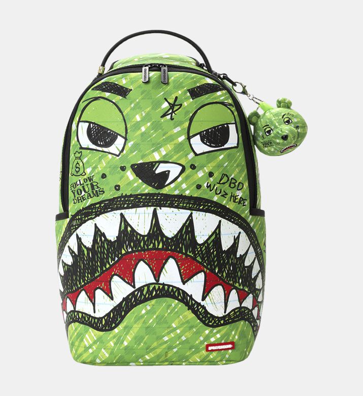 Sprayground Backpack Money Bear Doodle, Packshot View