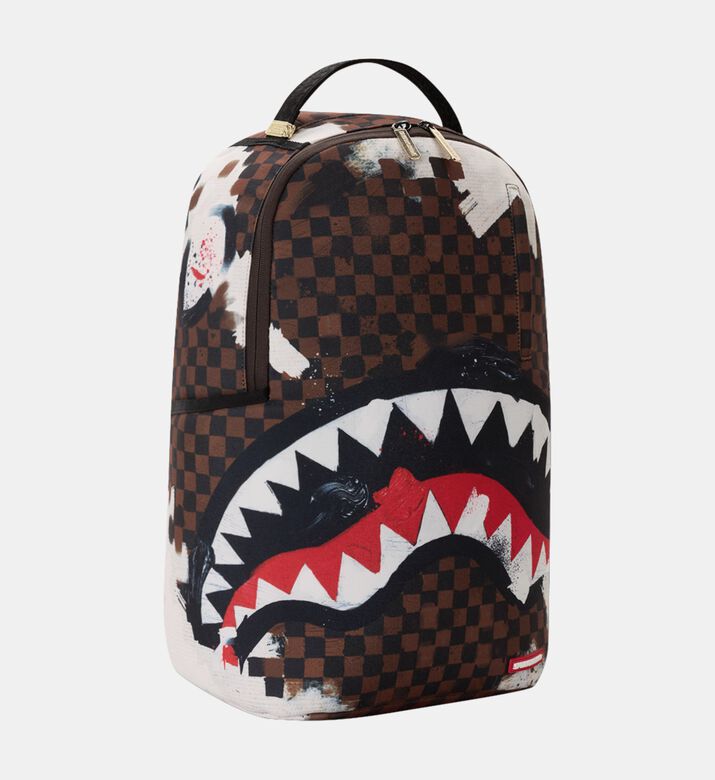 Sprayground Backpack Canvas Painted Paris, Packshot View