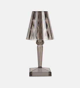 Leitmotiv Gem Geometric Table Lamp, Grey, Packshot View