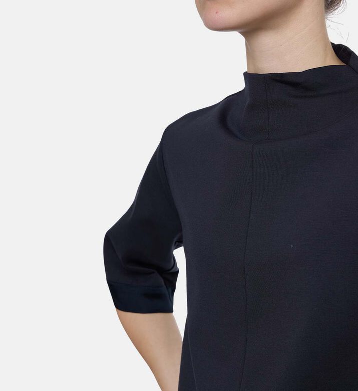 Beatrice B Three-quarter High Neck Top, Model View Beatrice B Three-quarter High Neck Top, Model View