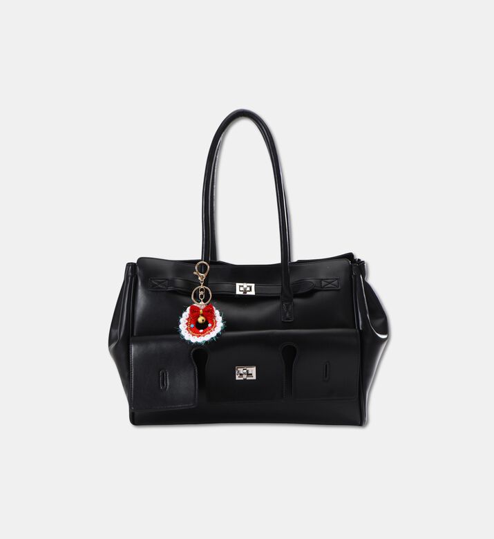 StickyBestie Bag Charm Wreath Xmas, Packshot View