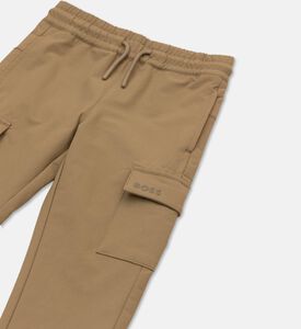Boss Stretchy Crinkled Fleece Cargoes, Packshot View